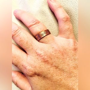 💯 PURE ANTIQUE COPPER PRESSURE POINT RINGS!